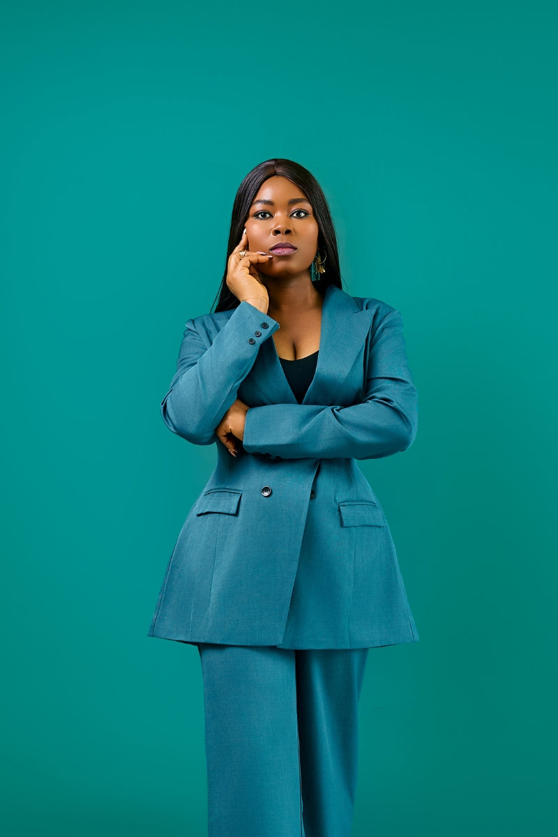 ADINKRA PLAYGIRL BLAZER SET