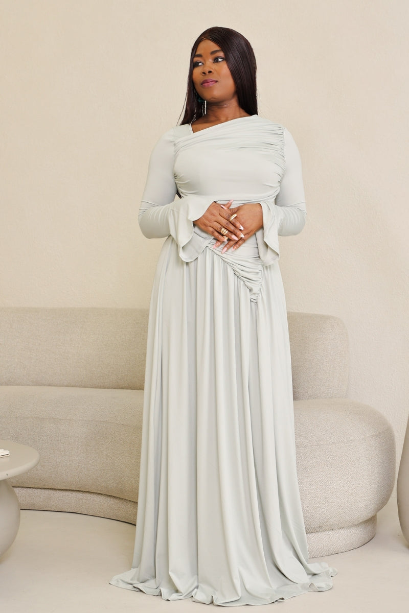 PAGDEDE THYME OLIVE DRESS